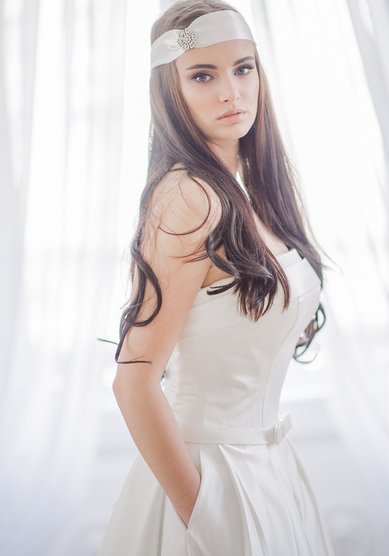 Свадебное платье Тестина-V50935 - Свадебный салон Vesna