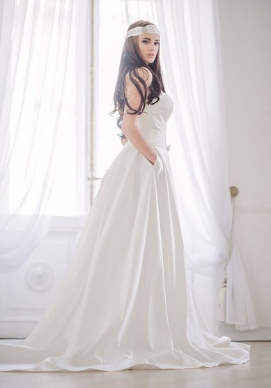 Свадебное платье Тестина-V50935 - Свадебный салон Vesna