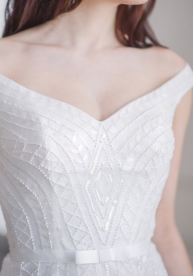 Свадебное платье Урсула-V50936 - Свадебный салон Vesna