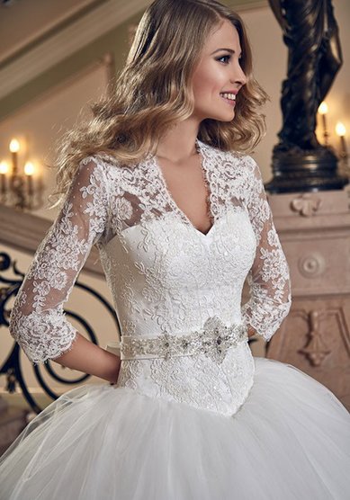 Свадебное платье Violetta-A50942 - Свадебный салон ALEDA (Гороховая 64)