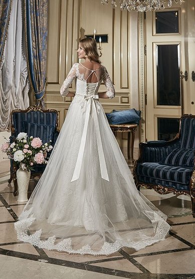 Свадебное платье Selesta-A50945 - Свадебный салон ALEDA (Гороховая 64)