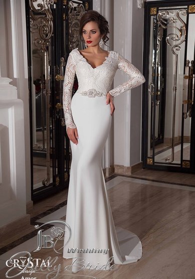 Свадебное платье Amor-J51304 - Свадебный салон Jully Bride