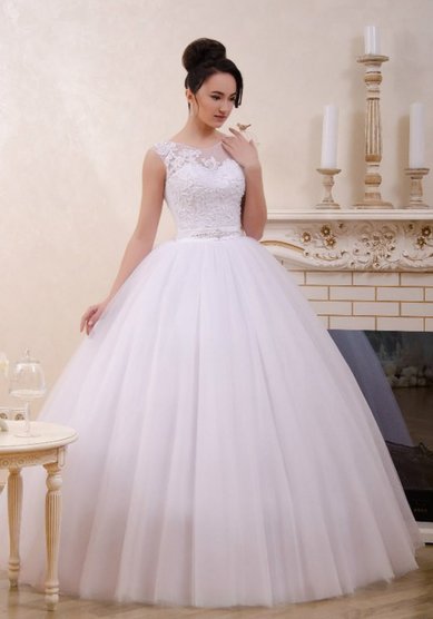 Свадебное платье Эжени-A52489 - Свадебный салон ALEDA (Гороховая 64)