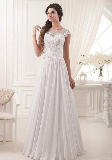 Свадебное платье Флора-A52490 - Свадебный салон ALEDA (Гороховая 64)