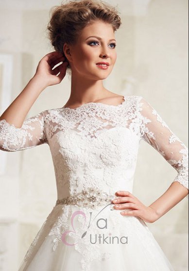 Свадебное платье Monika-A52496 - Свадебный салон ALEDA (Гороховая 64)