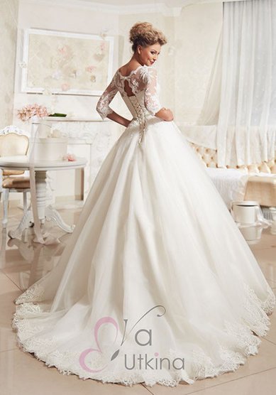 Свадебное платье Monika-A52496 - Свадебный салон ALEDA (Гороховая 64)