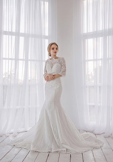 Свадебное платье Алексия-V52517 - Свадебный салон Vesna