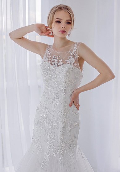 Свадебное платье Вирджиния-V52525 - Свадебный салон Vesna