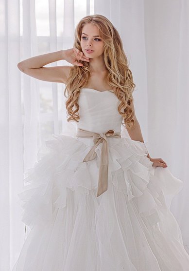 Свадебное платье Валенсия Лайт-V52527 - Свадебный салон Vesna