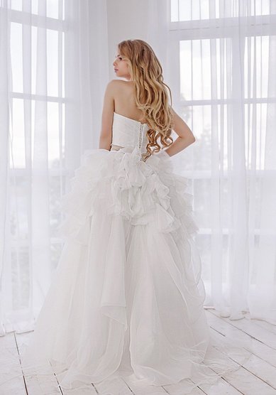 Свадебное платье Валенсия Лайт-V52527 - Свадебный салон Vesna