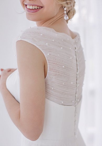 Свадебное платье Ханна-V52528 - Свадебный салон Vesna