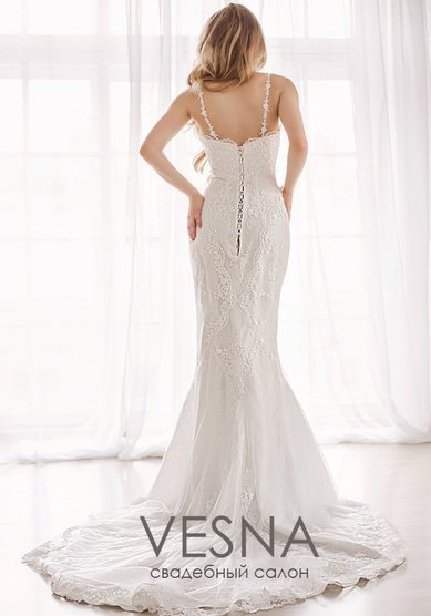 Свадебное платье Ариэль-V52568 - Свадебный салон Vesna