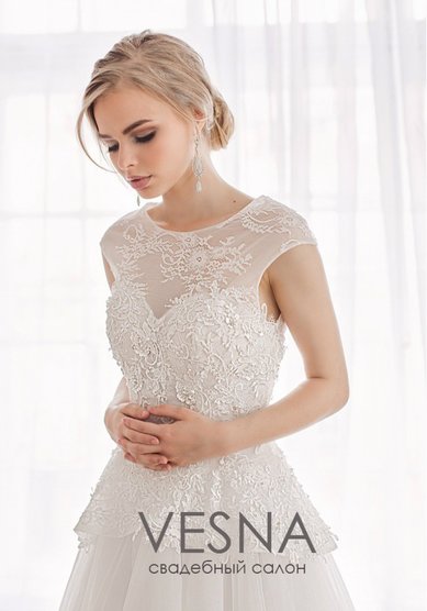 Свадебное платье Эльза Лайт-V52569 - Свадебный салон Vesna