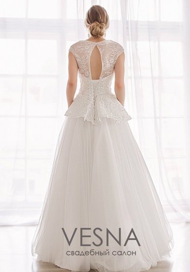 Свадебное платье Эльза Лайт-V52569 - Свадебный салон Vesna