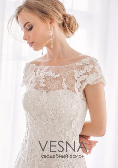 Свадебное платье Оливия-V52570 - Свадебный салон Vesna