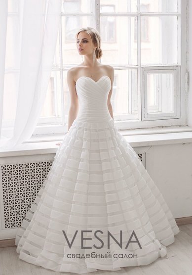 Свадебное платье Дезире-2-V52571 - Свадебный салон Vesna