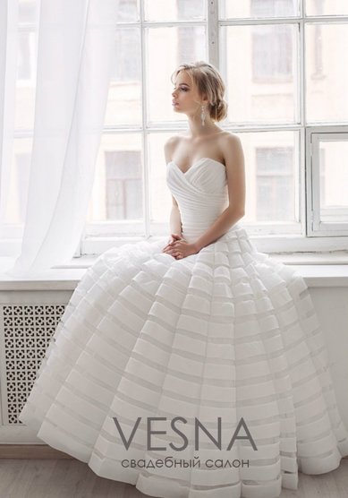 Свадебное платье Дезире-2-V52571 - Свадебный салон Vesna