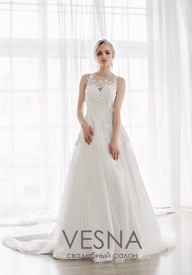 Свадебное платье Астрид-V52572 - Свадебный салон Vesna