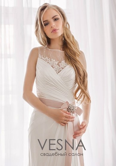 Свадебное платье Зарина-2-V52573 - Свадебный салон Vesna