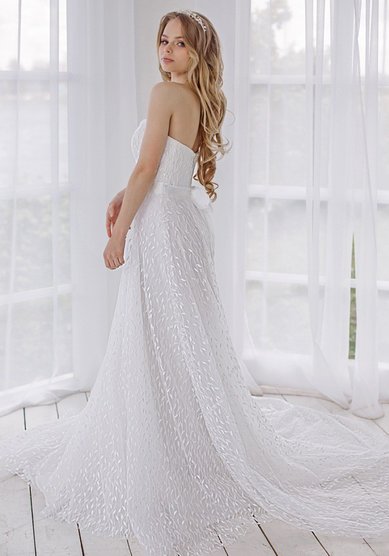 Свадебное платье Изабель Люкс-V52576 - Свадебный салон Vesna