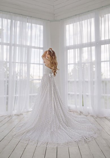 Свадебное платье Изабель Люкс-V52576 - Свадебный салон Vesna