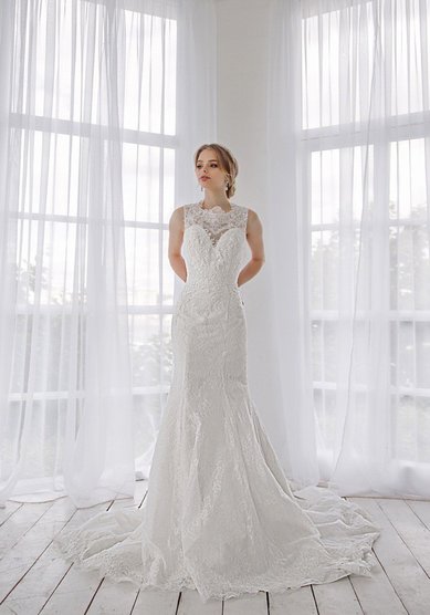 Свадебное платье Алексия-2-V52577 - Свадебный салон Vesna