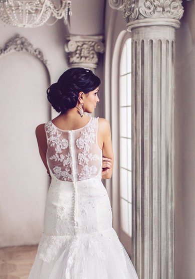 Свадебное платье Камилла-V53293 - Свадебный салон Vesna