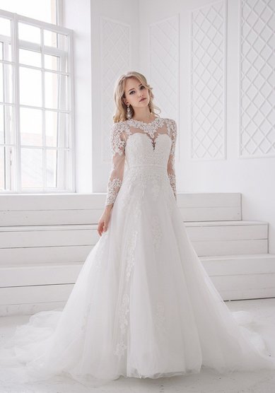 Свадебное платье Бертурия-V53556 - Свадебный салон Vesna