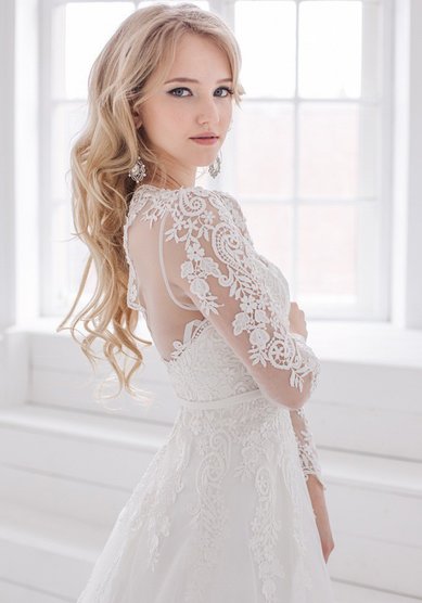 Свадебное платье Бертурия-V53556 - Свадебный салон Vesna