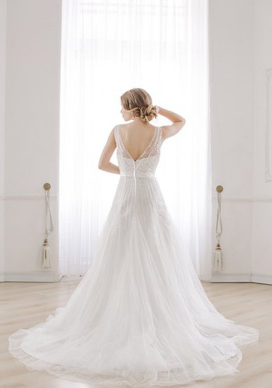 Свадебное платье Шанти-V53583 - Свадебный салон Vesna