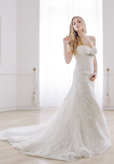 Свадебное платье Берта-2-V54772 - Свадебный салон Vesna