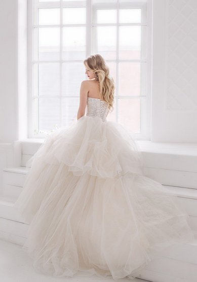 Свадебное платье Антуанетта-V54775 - Свадебный салон Vesna