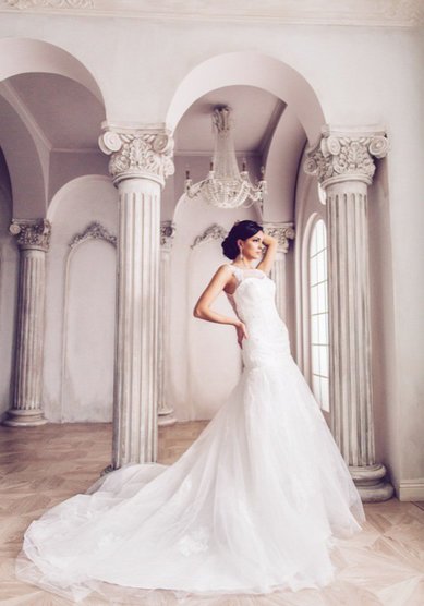 Свадебное платье Камилла-V54776 - Свадебный салон Vesna