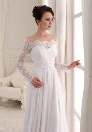 Свадебное платье 16-148-С55328 - Свадебный салон СЧАСТЬЕ