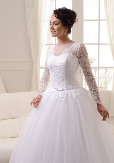 Свадебное платье 16-61-С55329 - Свадебный салон СЧАСТЬЕ