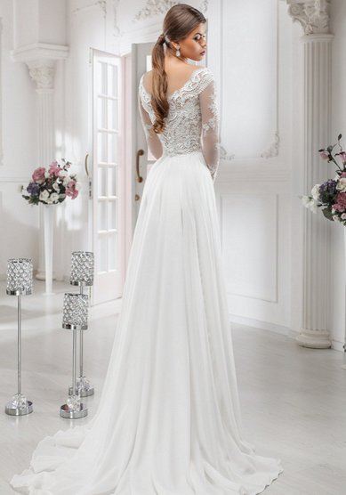 Свадебное платье Hanna-A55370 - Свадебный салон ALEDA (Гороховая 64)