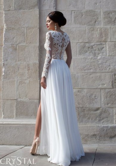 Свадебное платье Бристоль-A55372 - Свадебный салон ALEDA (Гороховая 64)