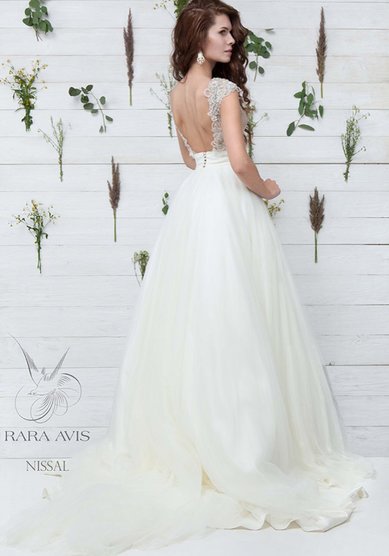 Свадебное платье NISSAL-С55517 - Свадебный салон Свадьба Века