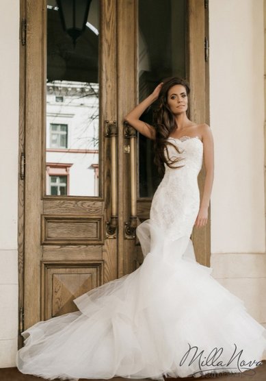 Свадебное платье Ирен-E55708 - Свадебный салон Ex Miss