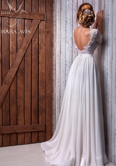 Свадебное платье Лилия-E55718 - Свадебный салон Ex Miss