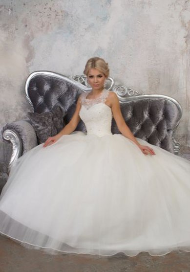 Свадебное платье Ирма-К56041 - Салон свадебной и вечерней моды Королева