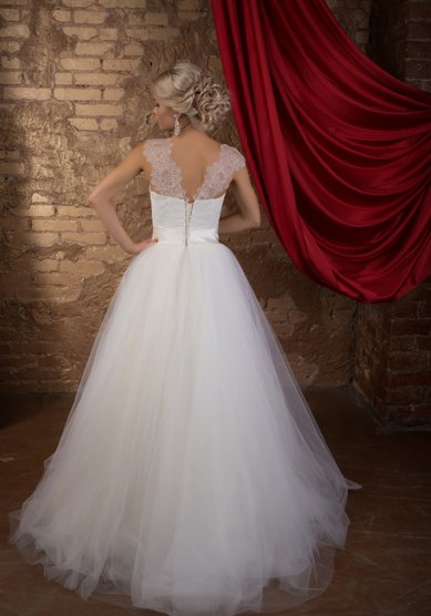 Свадебное платье Аида-К56047 - Салон свадебной и вечерней моды Королева