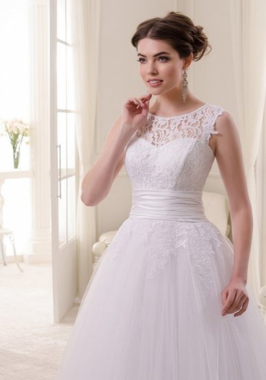 Свадебное платье Виолетта-К56051 - Салон свадебной и вечерней моды Королева