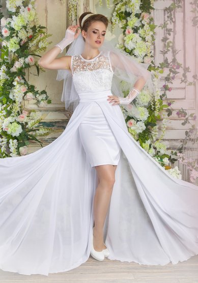 Свадебное платье Юна-К56056 - Салон свадебной и вечерней моды Королева