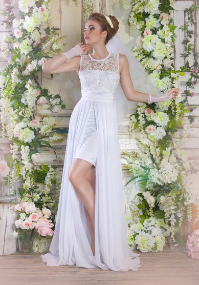 Свадебное платье Юна-К56056 - Салон свадебной и вечерней моды Королева