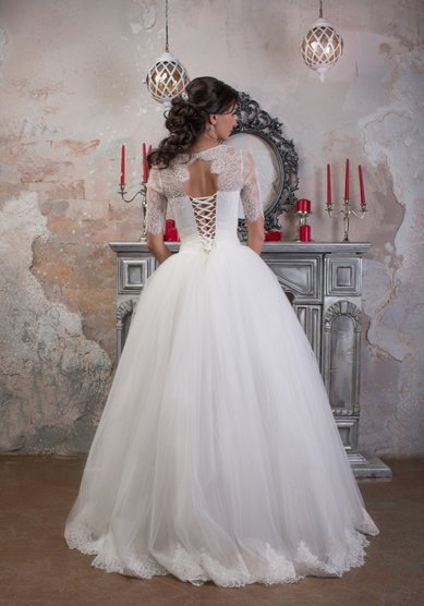 Свадебное платье Анетта-К56058 - Салон свадебной и вечерней моды Королева