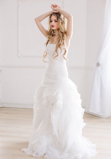 Свадебное платье Жадэ-V56092 - Свадебный салон Vesna