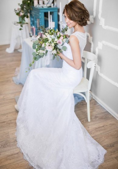 Свадебное платье Адельфи-A56740 - Свадебный салон ALEDA (Гороховая 64)