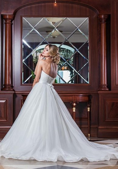 Свадебное платье Барокко-A56742 - Свадебный салон ALEDA (Гороховая 64)