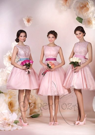 Вечернее платье Эльфа-К57508 - Салон свадебной и вечерней моды Королева